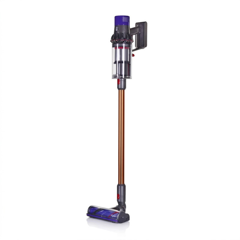 جارو شارژی عصایی دایسون مدل V10 Absolute با باتری لیتیوم‌یونی، فیلتر HEPA و 2 سری نظافتی Motorbar و Soft roller
