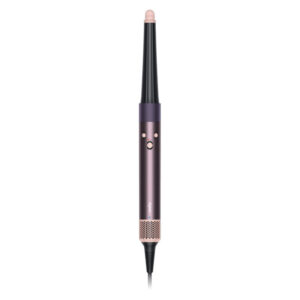 سشوار برس‌دار حالت‌دهنده 1300 وات دایسون مدل Airwrap id HS08 Straight+Wavy، موتور BLDC، وزن 630 گرم، دارای سری شانه‌دار، سری برس‌دار گرد پهن، کیف نگه‌دارنده، خشک‌کن ملایم، متمرکز‌کننده باریک، متمرکز‌کننده پهن با ویژگی فرکنندگی، صاف‌کنندگی، حجم‌دهندگی